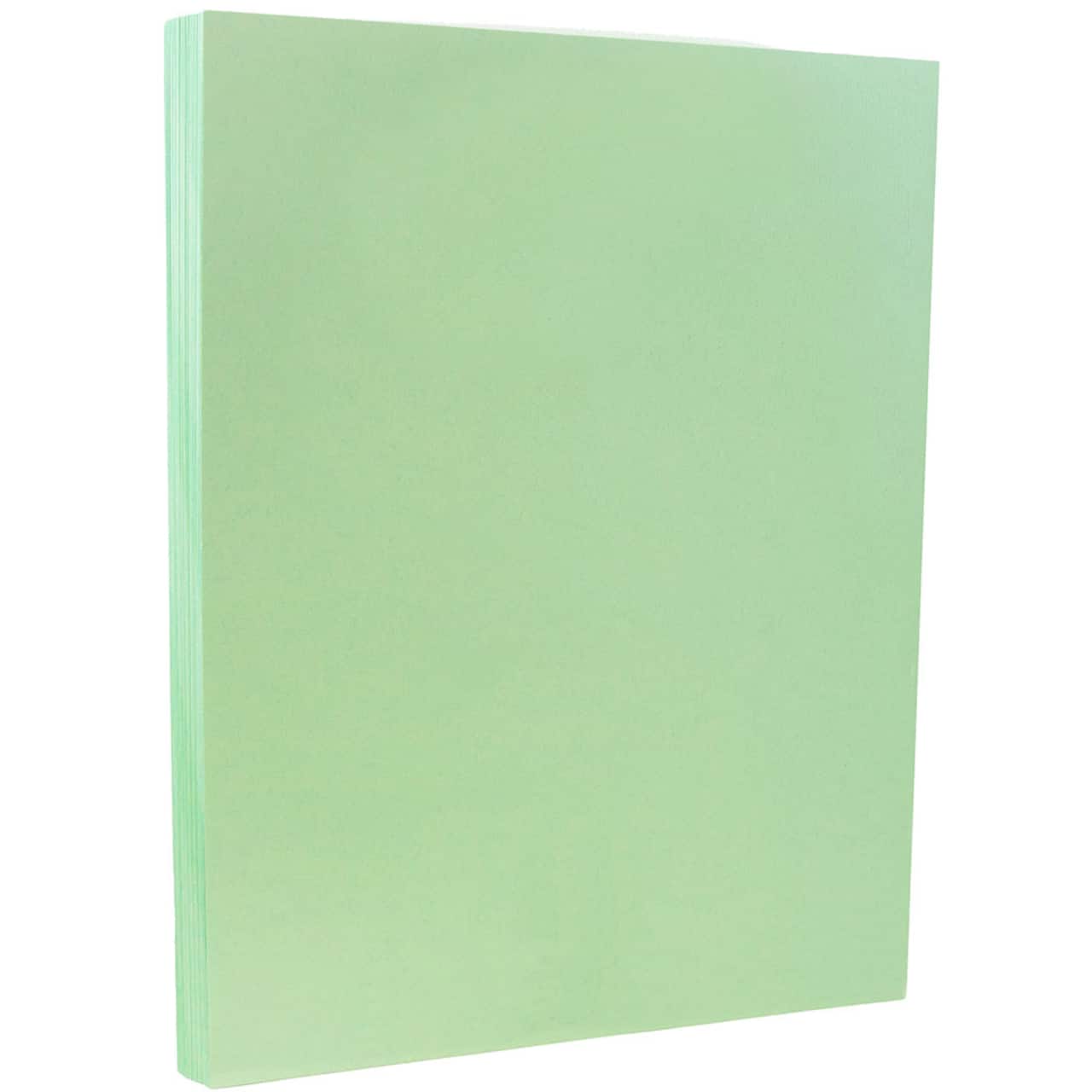 JAM Paper 8.5" x 11" Vellum Bristol Cardstock, 50ct.